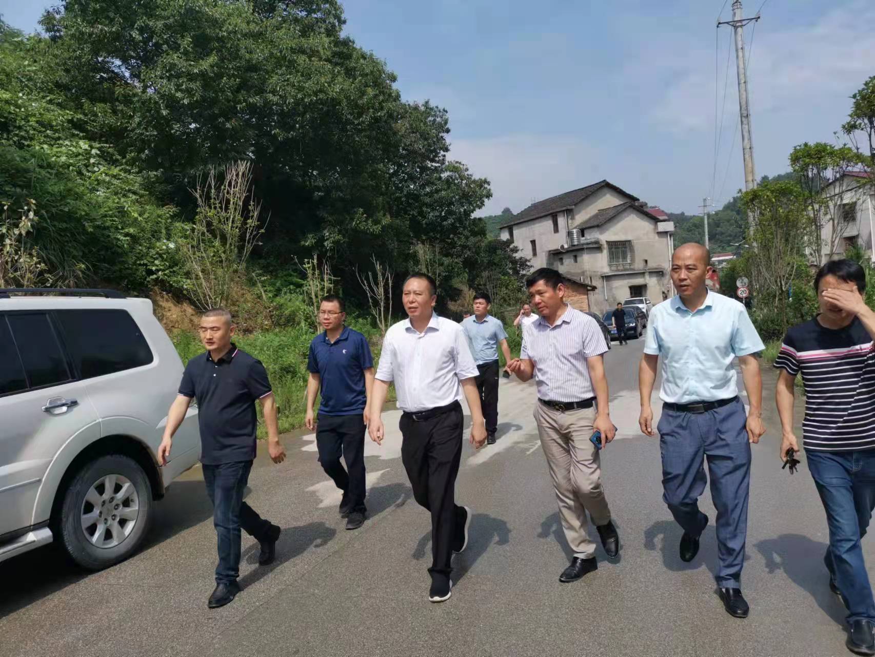 衡阳县县委书记曾建华赴东山矿业调研
